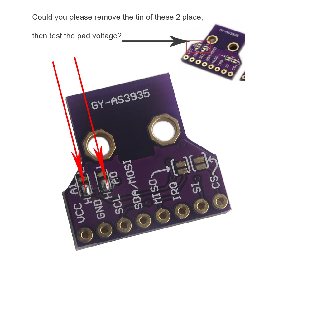 Sensor Kit Arduino - Modul Sensor Detektor Petir GY-AS3935, Alarm