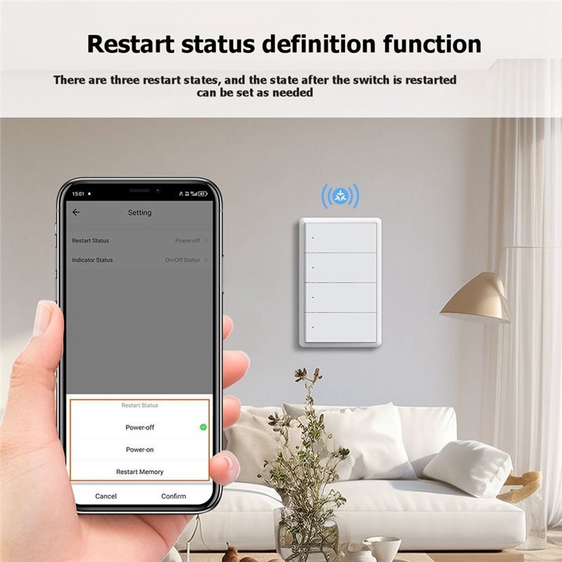IALJ-Tuya, Sakelar Lampu Pinta - Smart Light Switch Wifi ulasan dan harga
