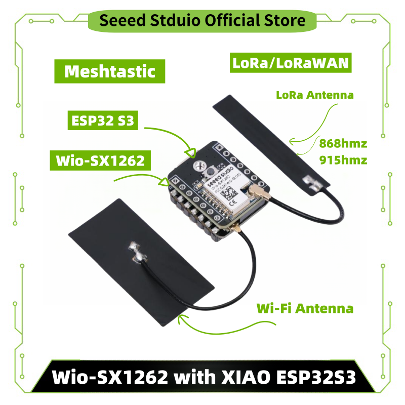 Modul ESP32 S3 LoRa Meshtastic - Microcontroller Kit ulasan dan harga