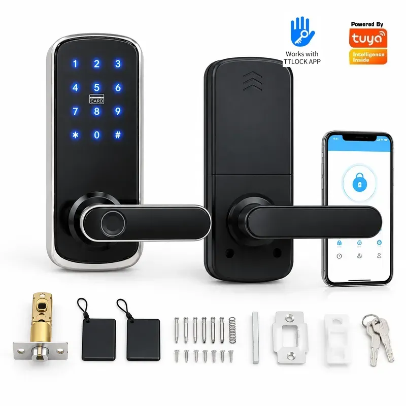 Kunci Pintu Kayu Dalam Ruangan - Smart Door Lock Wifi ulasan dan harga